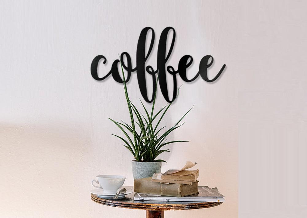 Coffee Word Wall Art Sign – JackJacks Metal